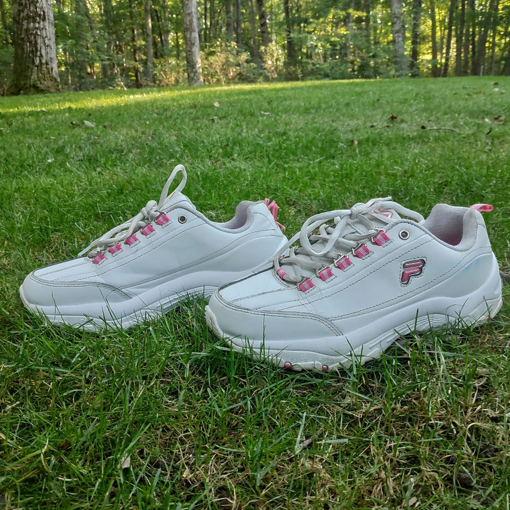 Pink Chunky Filas